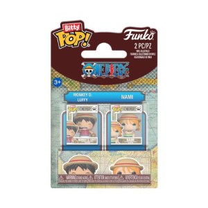 Bitty Pop 2 Packs – One Piece – Monkey D Luffy  Nami